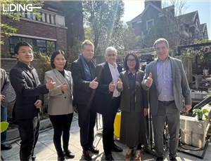 法国JPA集团一行考察力鼎环保项目现场